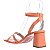Sandália Feminina Francine Paris Specchio Brand Laranja - Imagem 3