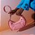 Bolsa Feminina Pequena Baguete Prisma Luiza Barcelos Rosa Claro - Imagem 6