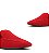 Mocassim Feminino Camurça Suede Schutz Vermelho - Imagem 6