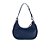 Bolsa Feminina Pequena Meia Lua Prisma Luiza Barcelos Azul Marinho - Imagem 3