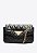 Bolsa Feminina Pequena Tiracolo Matelasse 944 SS23 Schutz Preta - Imagem 1