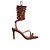 Sandália Feminina Gladiadora Boho Prisma Luiza Barcelos Marrom - Imagem 1