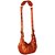 Bolsa Feminina Pequena Slim Baguete Prisma Luiza Barcelos Laranja - Imagem 5