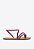 Sandália Feminina Rasteira Cravejada SS23 Schutz Pink - Imagem 1