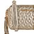 Bolsa Feminina Pequena Viena Prisma Luiza Barcelos Dourada - Imagem 5