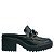 Mule Feminino Tratorado Corrente Offline Preto - Imagem 1