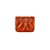 Bolsa Feminina Mini Shoulder Metalizada Prisma Luiza Barcelos Laranja - Imagem 3