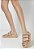 Papete Feminina Phoebe Cravejada SS23 Schutz Dourada - Imagem 5