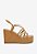 Sandália Feminina Octavia Plataforma SS23 Schutz Marrom - Imagem 1