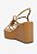 Sandália Feminina Octavia Plataforma SS23 Schutz Marrom - Imagem 3