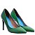 Scarpin Feminino Jenifer Nossas Versões Specchio Brand Verde - Imagem 2