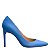 Scarpin Feminino Jenifer Nossas Versões Specchio Brand Azul - Imagem 1