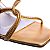 Tamanco Feminino Ste Nossas Versões Specchio Brand Dourado - Imagem 4