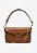 Bolsa Feminina Média Shoulder Frame Couro SS23 Schutz Marrom - Imagem 1