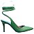 Scarpin Feminino Manuela Nossas Versões Specchio Brand Verde - Imagem 1