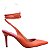 Scarpin Feminino Manuela Nossas Versões Specchio Brand Laranja - Imagem 1