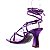 Sandália Feminina Gabriela Nossas Versões Specchio Brand Roxo Metalizado - Imagem 3