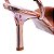 Scarpin Feminino Salto Médio Offline Rose - Imagem 5