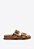 Papete Feminina Marly Fivelas Couro SS23 Schutz Marrom - Imagem 1