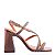 Sandália Feminina Tiras Cravejadas Holografica Prisma Luiza Barcelos Rose - Imagem 1