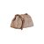 Bolsa Feminina Pillow Pedraria Prisma Luiza Barcelos Bege - Imagem 2