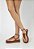 Flatform Feminina Leticia Couro SS23 Schutz Camel - Imagem 6