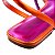 Rasteira Feminina Mara Back In Stock Specchio Brand Laranja - Imagem 5
