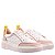 Tênis Feminino Samara Back In Stock Specchio Brand Branco/Laranja - Imagem 2
