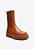 Bota Feminina Chelsea Couro Schutz Marrom - Imagem 2