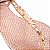 Sandália Feminina Crystal Logo Schutz Dourada - Imagem 4