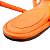 Sandália Feminina Rasteira Amarração Puffy SS23 Schutz Laranja - Imagem 5