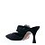 Tamanco Feminino Renata Camurça Strass Espelho Meu Specchio Brand Preto - Imagem 3