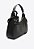 Bolsa Feminina Média Tiracolo Ajustável com Tag Schutz Preta - Imagem 2