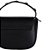 Bolsa Feminina Mini Fecho Geométrico Spikes Luiza Barcelos Preto - Imagem 5