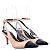Scarpin Feminino Salto Baixo Grease Luiza Barcelos Off White - Imagem 2