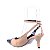 Scarpin Feminino Salto Baixo Grease Luiza Barcelos Off White - Imagem 3