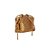 Bolsa Feminina Média Cobertura Tressê Luiza Barcelos Dourado - Imagem 2