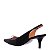 Scarpin Feminino Aberto Bico Fino Detalhe Luiza Barcelos Coffee - Imagem 3