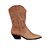 Bota Feminina Western Cano Médio Detalhes Colors Luiza Barcelos Camel - Imagem 1