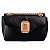 Bolsa Feminina Tiracolo Média Olivia Alça Corrente Schutz Preto - Imagem 1