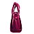 Bolsa Feminina Média Tote Tiracolo Alissa Texturizada Schutz Fúcsia - Imagem 4