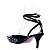 Scarpin Feminina Salto Baixo Spikes Luiza Barcelos Preto - Imagem 3