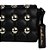 Bolsa Feminina Pequena Tiracolo Semi Esfera Luiza Barcelos Preto - Imagem 5