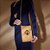 Bolsa Feminina Pequena Tiracolo Crossbody Luiza Barcelos Capuccino - Imagem 6