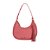 Bolsa Feminina Pequena Baguete Alça Ombro Luiza Barcelos Rosa - Imagem 1