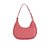 Bolsa Feminina Pequena Baguete Alça Ombro Luiza Barcelos Rosa - Imagem 3