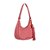 Bolsa Feminina Pequena Baguete Alça Ombro Luiza Barcelos Rosa - Imagem 2