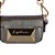 Mini Bolsa Metal Leather Encaixe Geométrico Luiza Barcelos Chumbo - Imagem 5