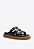 Papete Feminina Tiras Couros Triangle Resort 24 Schutz Preto - Imagem 3