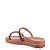 Papete Feminina Strass Logomania SS24 Schutz Camel - Imagem 3